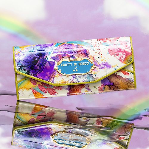 水瓶座のテーマカラーフルッティディボスコのレインボーカラーの財布
