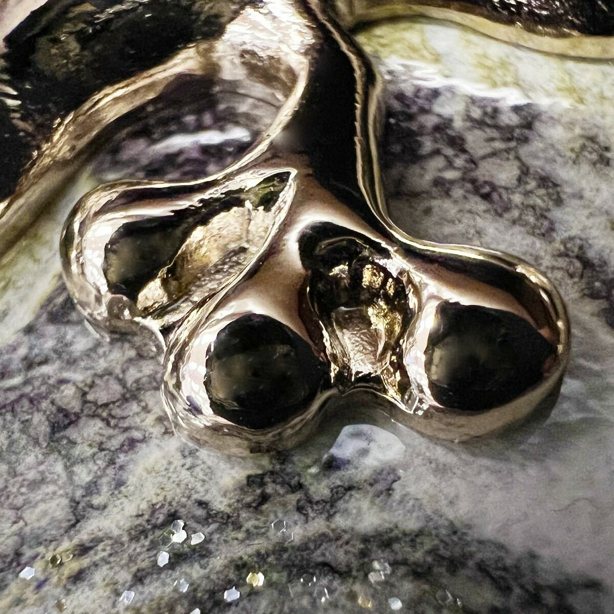 蛍舞う”月夜の花園。ミニウォレット Mezzo Notte（メゾ ノッテ