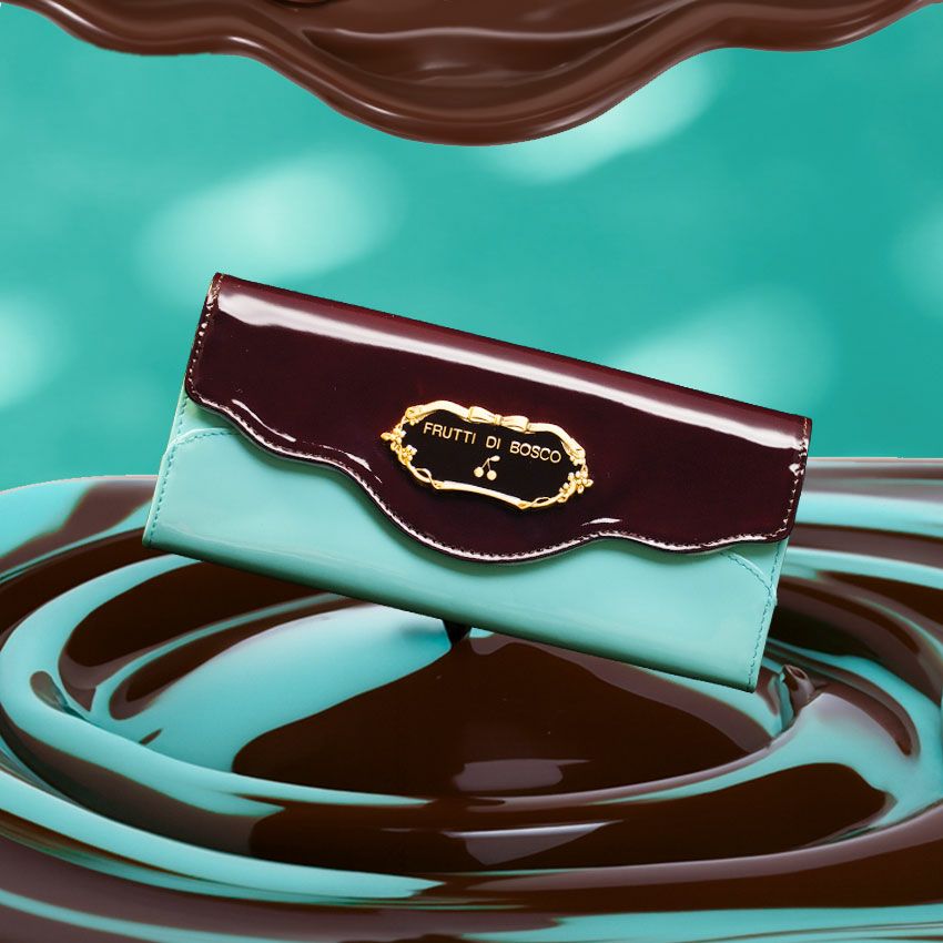 レディースブランド財布おすすめ｜FRUTTI DI BOSCO フルッティディボスコ Chocolate holic Fondue Wallet