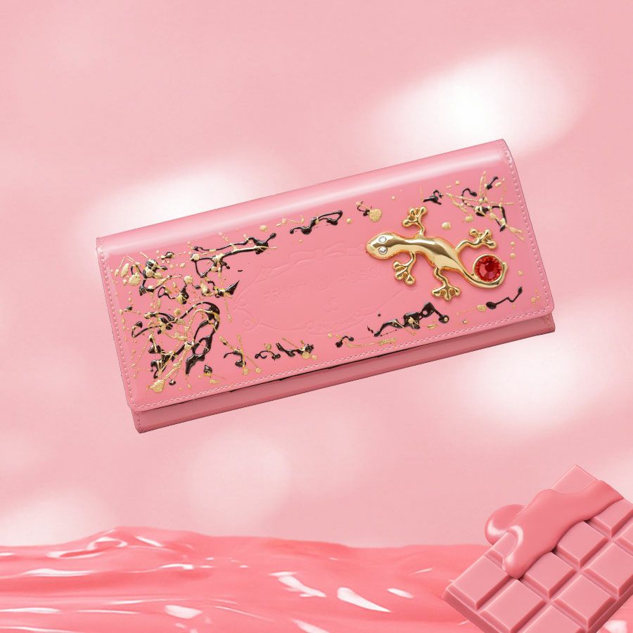 かわいいレディース財布人気おすすめ｜ALBA chocolate holic -Crystal salamander-（アルバチョコレートホリック）