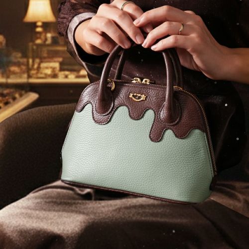 【美品】THEOREM 15ポンド 最高峰の職人と素材で作り上げた、傑作チョコミントバッグ。テーマは